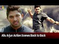 Allu Arjun Action Scenes Back to Back | Iddarammayilatho | Telugu Movie Scenes | Puri Jagannadh