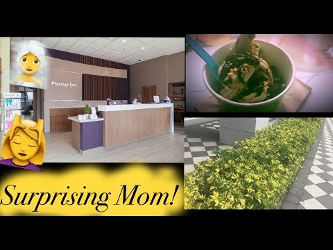 SURPRISING HARD WORKING MOM WITH A MASSAGE AT A SPA!! BIRTHDAY EDITION!