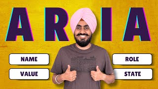 ARIA Basics: Name, Role, Value Explained for Beginners (Don't Make These Mistakes!)