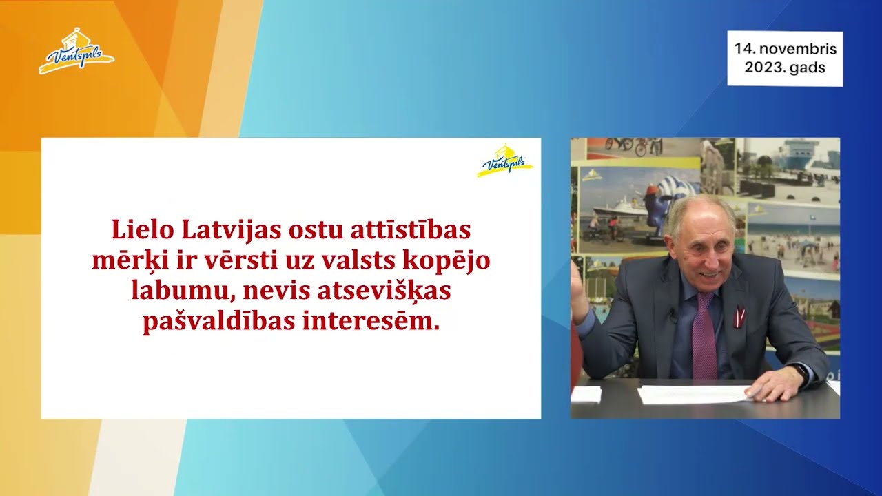 VIDEO: J.Vītoliņš par Satversmes tiesas spriedumu par ostu pārvaldības reformu – 14.11.2023.