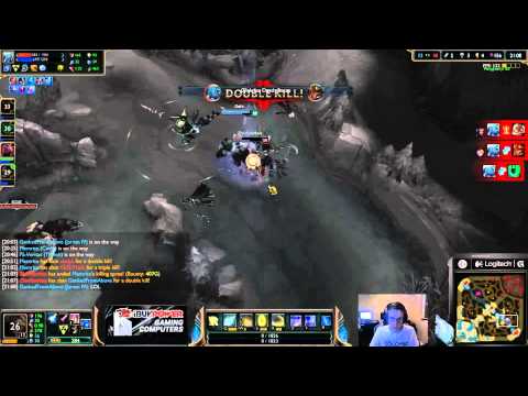 Zionspartan the God's 1v4 AD Fizz Quadra in Challenger