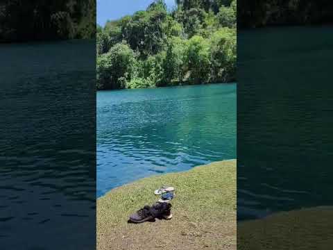 Lagoa Azul em Serra do Navio no Amapá