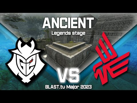 G2 vs Bad News Eagles - Ancient - BLAST.tv Major, Legends Stage | CSGO