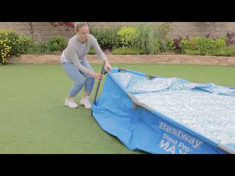 Bestway karkasinis baseinas Steel Pro Max 305x76cm (56408) video
