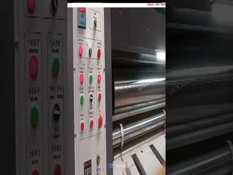 Chain Feeding Printer Die Cutter Machine