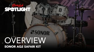 Video thumbnail for Sonor AQ2 Safari Kit by Sam Ash Music