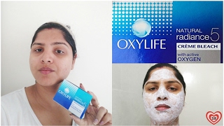 How to Bleach at Home | Do's & Don'ts | Oxylife Cream Bleach Review