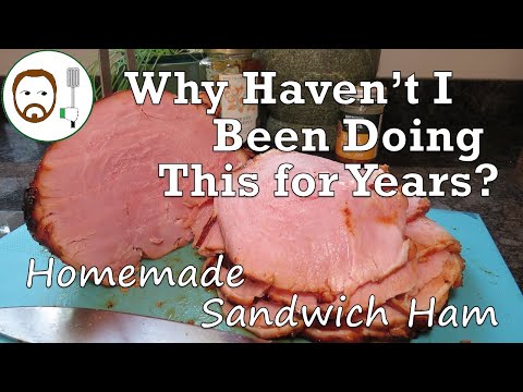 Making My Own Sandwich Ham | Cheaper and better than shop bought