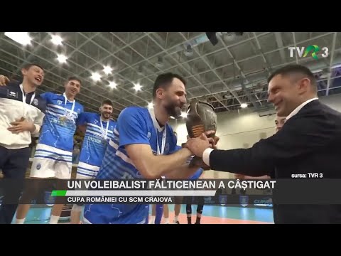 Voleibalist fălticenean a câștigat Cupa României cu SCM Craiova