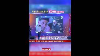 Saleem Sir Love story ♥️🤩#saleemsir #trending #physicswallah #jeewallah #jee #neet #rajwantsir