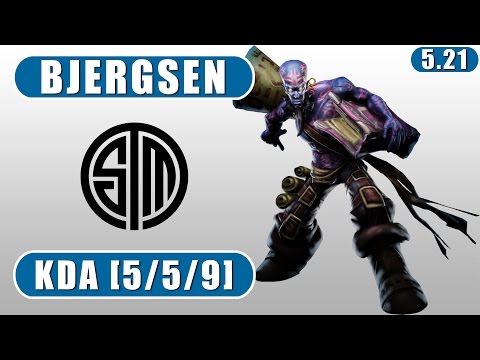 TSM Bjergsen | Ryze vs Lissandra | Mid | November 9th, 2015 | Season 5 | Patch 5.21