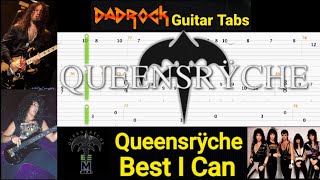 Best I Can - Queensryche - Guitar + Bass TABS Lesson