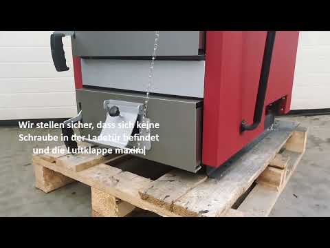 Wie wird der MPM DS Wood  richtig angefeuert?