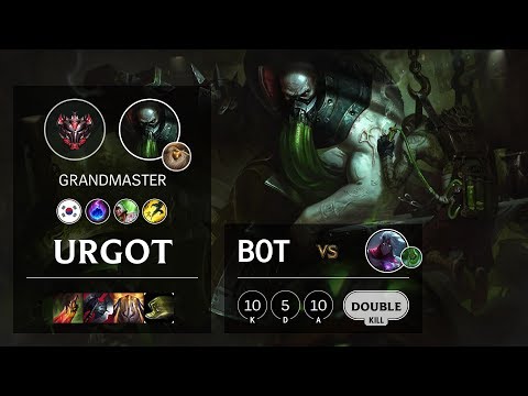 Urgot Bot vs Varus - KR Grandmaster Patch 10.10