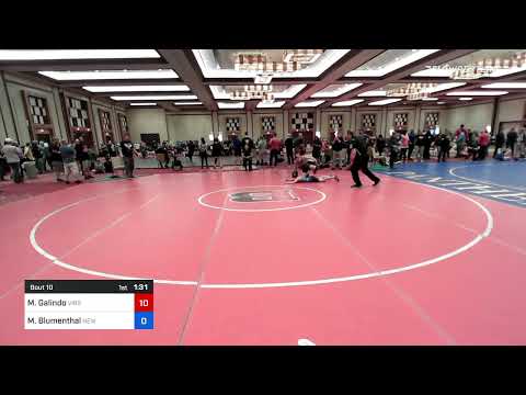 105 Kg Rr Rnd 1 - Mia Galindo, Virginia Vs Madison Blumenthal, New Jersey F055