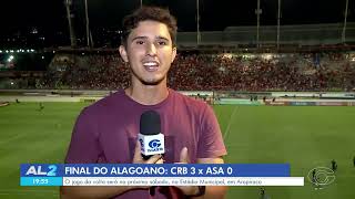 CRB vence o ASA no primeiro jogo da final do Alagoano - 28/02/2026