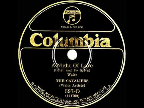 1926 HITS ARCHIVE: A Night Of Love (instrumental) - Ben Selvin (as ‘The Cavaliers’)