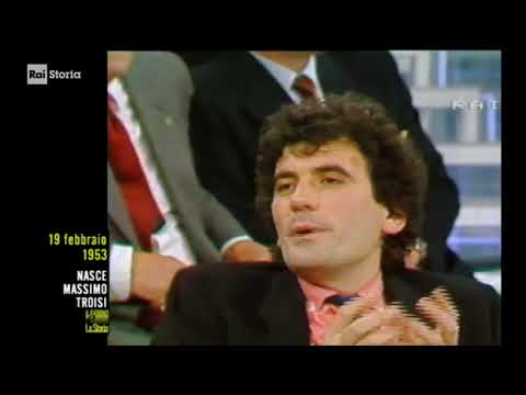 §.3/- rai storia Accadde-approfondimenti: 19 febbraio 2018-1953 - Massimo Troisi, genio napoletano