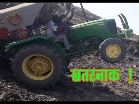 JOHN DEERE 5305 Totally Failed In Pulling Fully Loaded Trailer