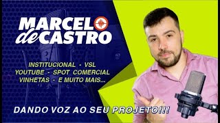 Eu vou gravar a locução/narração que você precisa