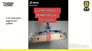 PARTE 3 ESLINGADORES DE CARGA RIGGER