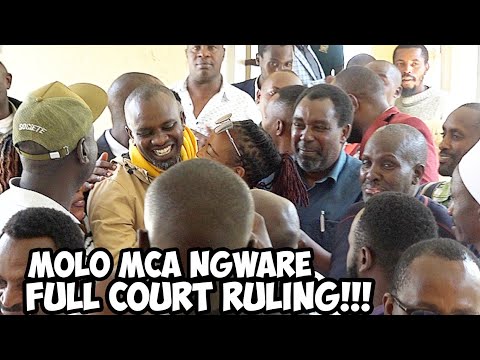 DRAMA as Court Rules on Molo MCA Ngware Accused of Planning Malicious Damages of JUNE 25 PROTEST!!!
