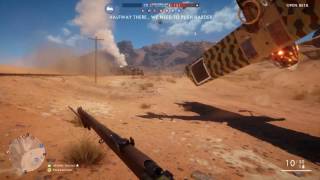 BATTLEFIELD 1 Open Beta - plane spinning top GAMEPLAY