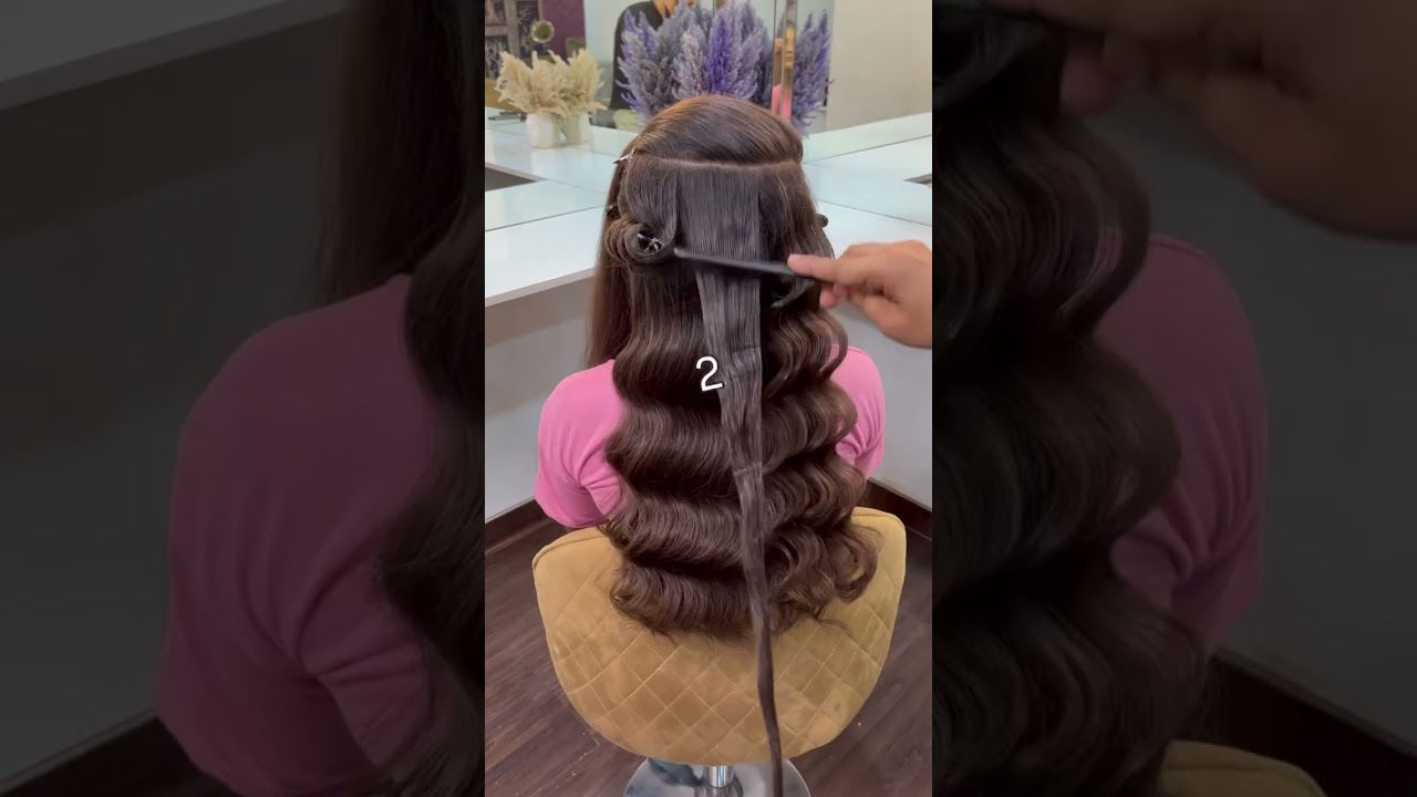 Hollywood waves tutorial 🌪️❤️