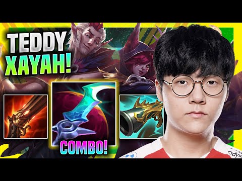 TEDDY WITH THE CLASSIC XAYAH + RAKAN COMBO! - T1 Teddy Plays Xayah ADC vs Varus! | Season 11