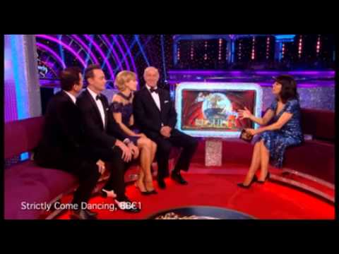 Darcey Bussell as a judge on Strictly Come Dancing.