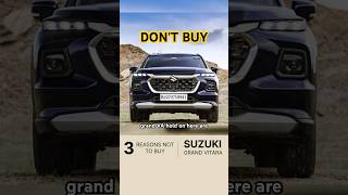 3 Reasons NOT to Buy the Maruti Suzuki Grand Vitara 2024 #carreview  #grandvitara  #caradvice