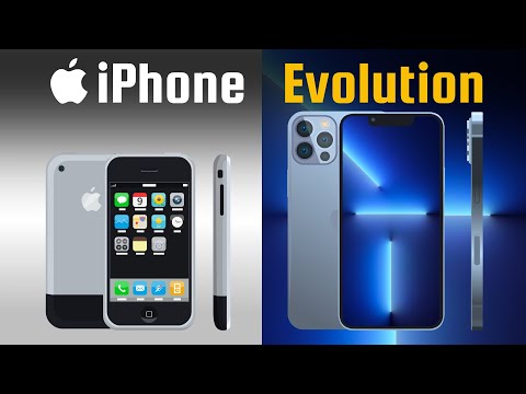 Évolution de l'iPhone [2007-2021]