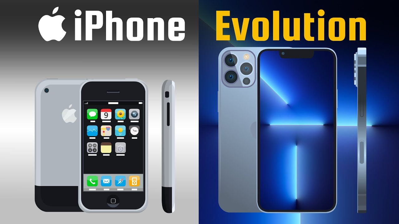 Evolution of the iPhone [2007-2021]