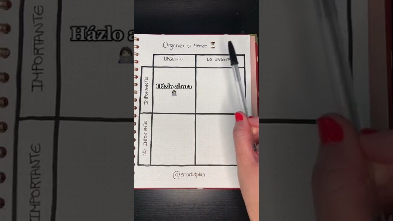 Organiza tu tiempo y sé más eficiente ⏳ | Planificación y productividad