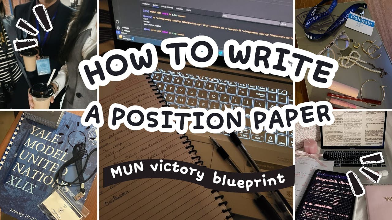 How to write a Position Paper