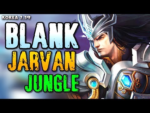 SKT Blank (474 LP) Jarvan jungle - Korean SoloQ P 7.19