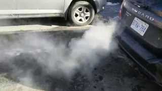 Stock Forester XT exhaust with Grimmspeed Pulley