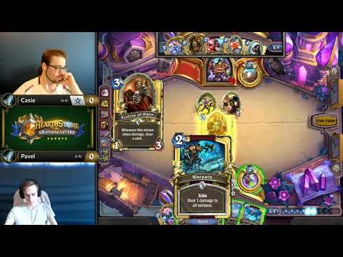 Casie vs Pavel - Hearthstone Grandmasters Europe - Week 5