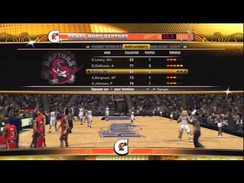 NBA 2K13 Asso en Ligne - Fin de match Raptors vs kings