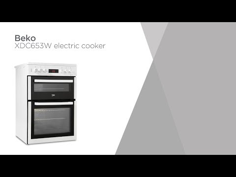 Beko XDC653W 60 cm Electric Ceramic Cooker - White | Product Overview | Currys PC World