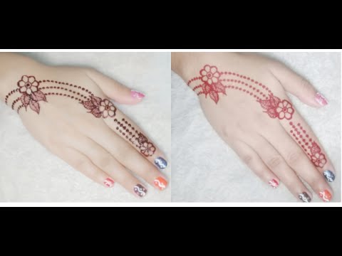 Mehndi design/jewelry mehndi/bracelet mehndi design..