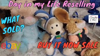 Additional Sales After Live Sale | Buy It Now SALE | What Sold Vlog | Full-Time Reseller #thrifting