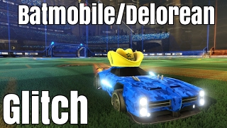 Rocket League - How To Get Batmobile/Delorean Items On Any Car!!!