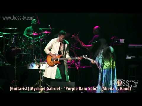 James Ross @ Mychael Gabriel - "Purple Rain Guitar Solo" - (Sheila E. Band) - www.Jross-tv.com