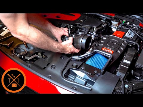 Installing NEW AFE Takeda Intake on my 2019 Civic Type R