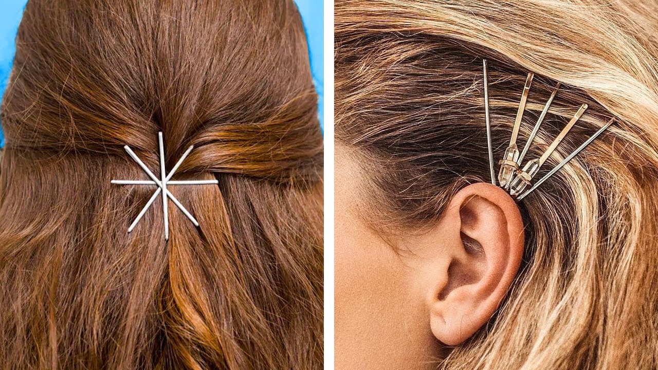 自分でできる簡単ヘアスタイル。スマートなヘアハック。