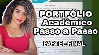 Como Fazer PORTFÓLIO ACADÊMICO - PARTE 2