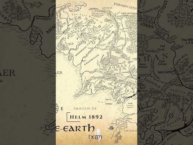 Vídeo relacionado con Close Up Póster El Señor de los Anillos - Mapa de la Tierra Media (Oscuro) (91,5cm x 61cm)