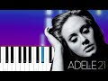 Adele - Love In The Dark  | Piano Tutorial