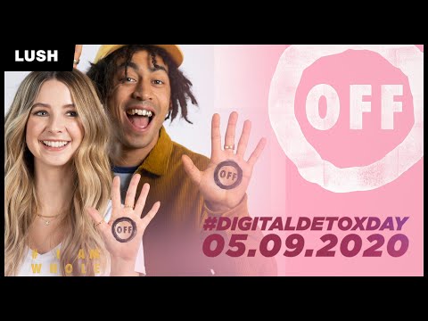 📱SNS 거리 두기! 러쉬와 함께하는 디지털 디톡스 데이💚